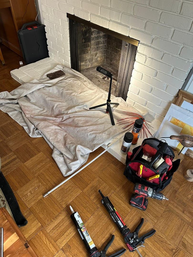 Pureflow Air Duct and Chimney Cleaning Inc chimney services work photo 5 - Professional chimney cleaning and repair in Sunnyvale, California