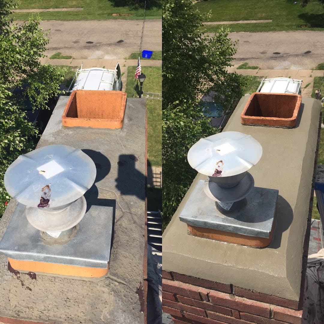 Jefferys Chimney Sweeping chimney services work photo 5 - Professional chimney cleaning and repair in Canton, Ohio