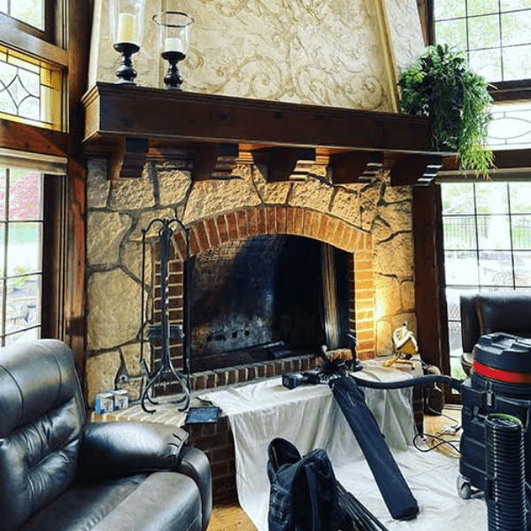 Mid-Valley Chimney Repair & Sweeps chimney services work photo 5 - Professional chimney cleaning and repair in Silverton, Ohio