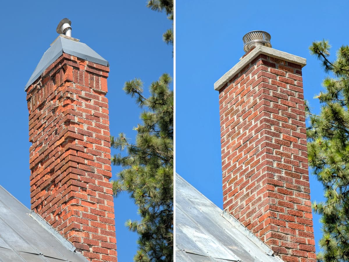 Evergreen Chimney Sweep chimney services work photo 6 - Professional chimney cleaning and repair in Spokane, Washington