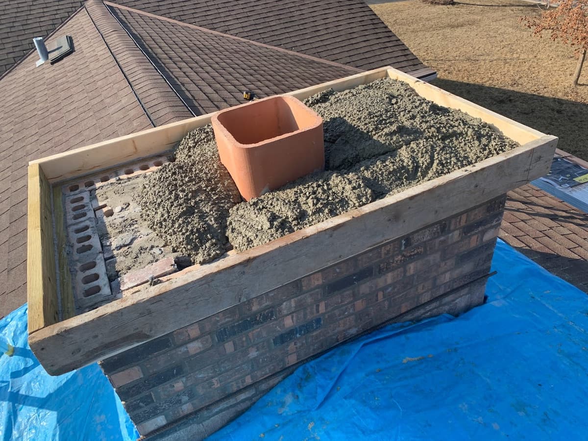 Fox River Home Improvements, LLC chimney services work photo 6 - Professional chimney cleaning and repair in Mukwonago, Wisconsin