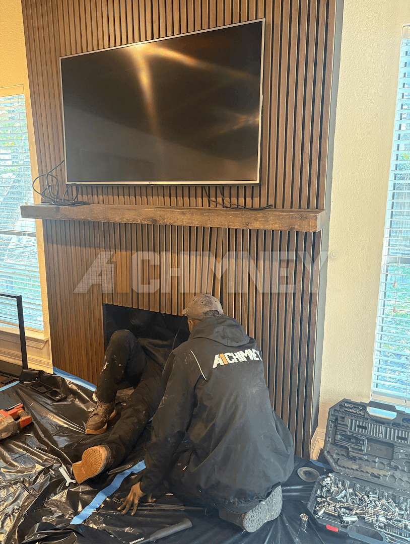 A1 Chimney chimney services work photo 5 - Professional chimney cleaning and repair in Columbus, Ohio