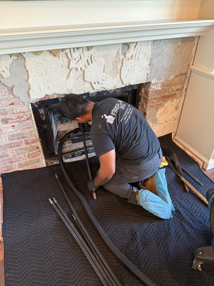 Fireplace 911 chimney services work photo 6 - Professional chimney cleaning and repair in Van Nuys, California