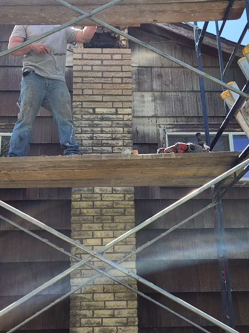 Krown Masonry Restoration & Repair chimney services work photo 5 - Professional chimney cleaning and repair in Milwaukee, Massachusetts