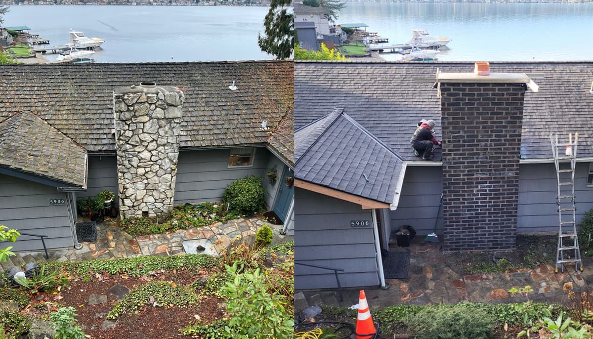 CAPITAL HOME SERVICES chimney services work photo 6 - Professional chimney cleaning and repair in Seattle, Washington