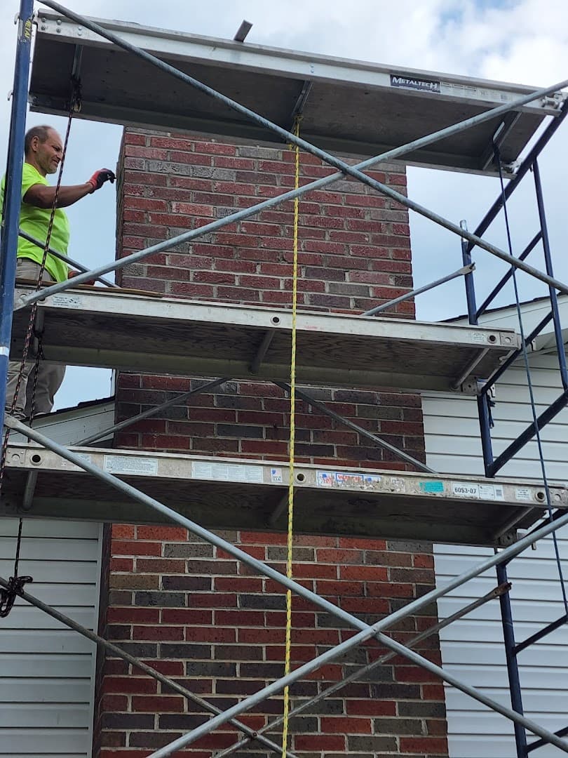 Northeast Roof and Chimney repair chimney services work photo 6 - Professional chimney cleaning and repair in Akron, Oregon