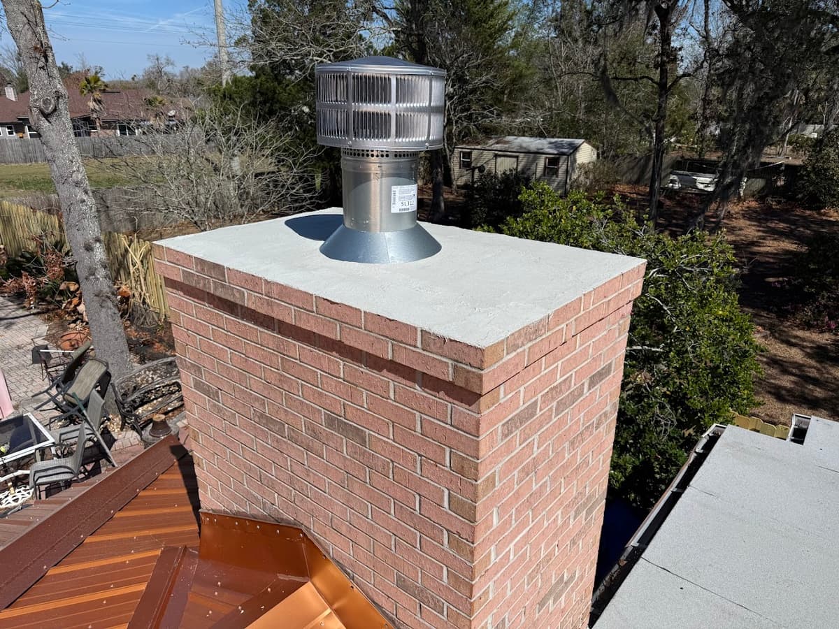 North Florida Chimney chimney services work photo 5 - Professional chimney cleaning and repair in Middleburg, Georgia