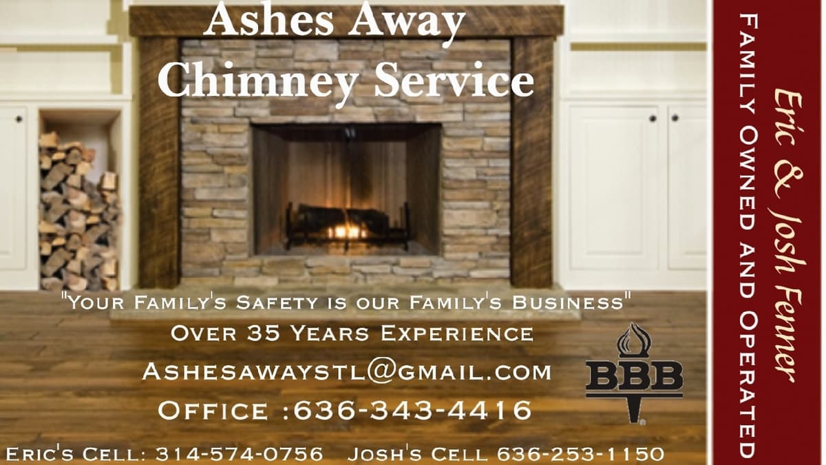Ashes Away Chimney Service - Professional chimney cleaning, inspection and repair services in St. Charles, Georgia
