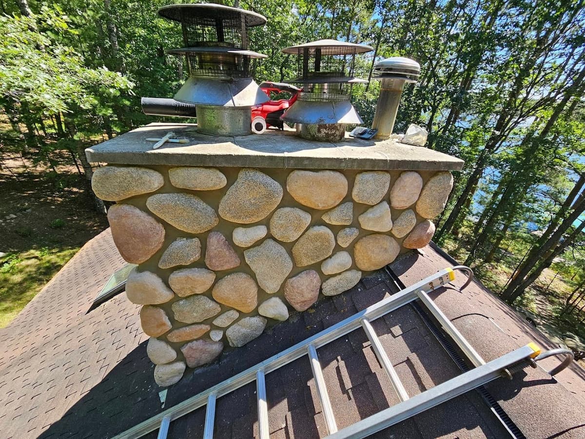 Northern Lights Chimney & Hearth chimney services work photo 5 - Professional chimney cleaning and repair in Three Lakes, Wisconsin