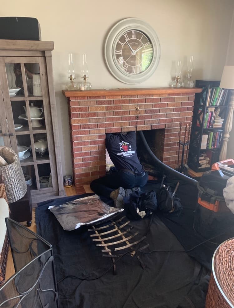 Spokane Stove Sales chimney services work photo 5 - Professional chimney cleaning and repair in Spokane, Washington