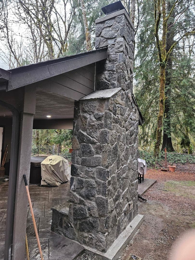 Heritage Masonry chimney services work photo 5 - Professional chimney cleaning and repair in Toledo, Washington