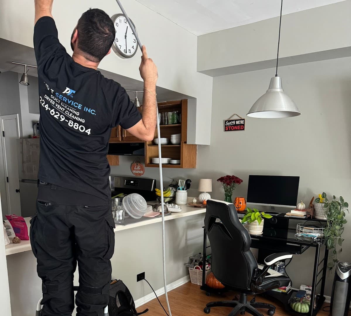 ‏ pro T Services – Air Duct & Chimney Experts chimney services work photo 5 - Professional chimney cleaning and repair in Wheaton, Georgia