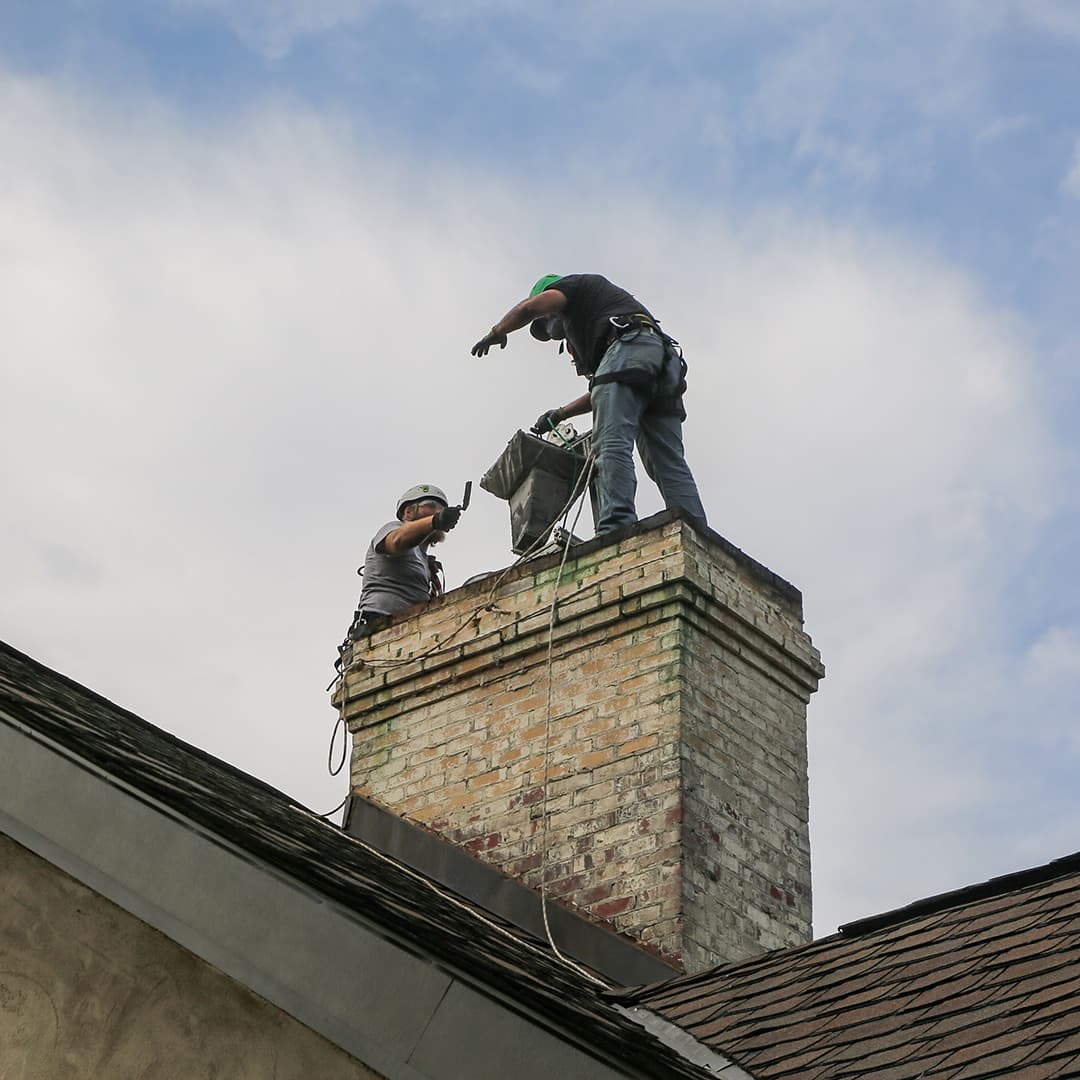 Chimney Solutions of Fayetteville chimney services work photo 5 - Professional chimney cleaning and repair in Fayetteville, Georgia
