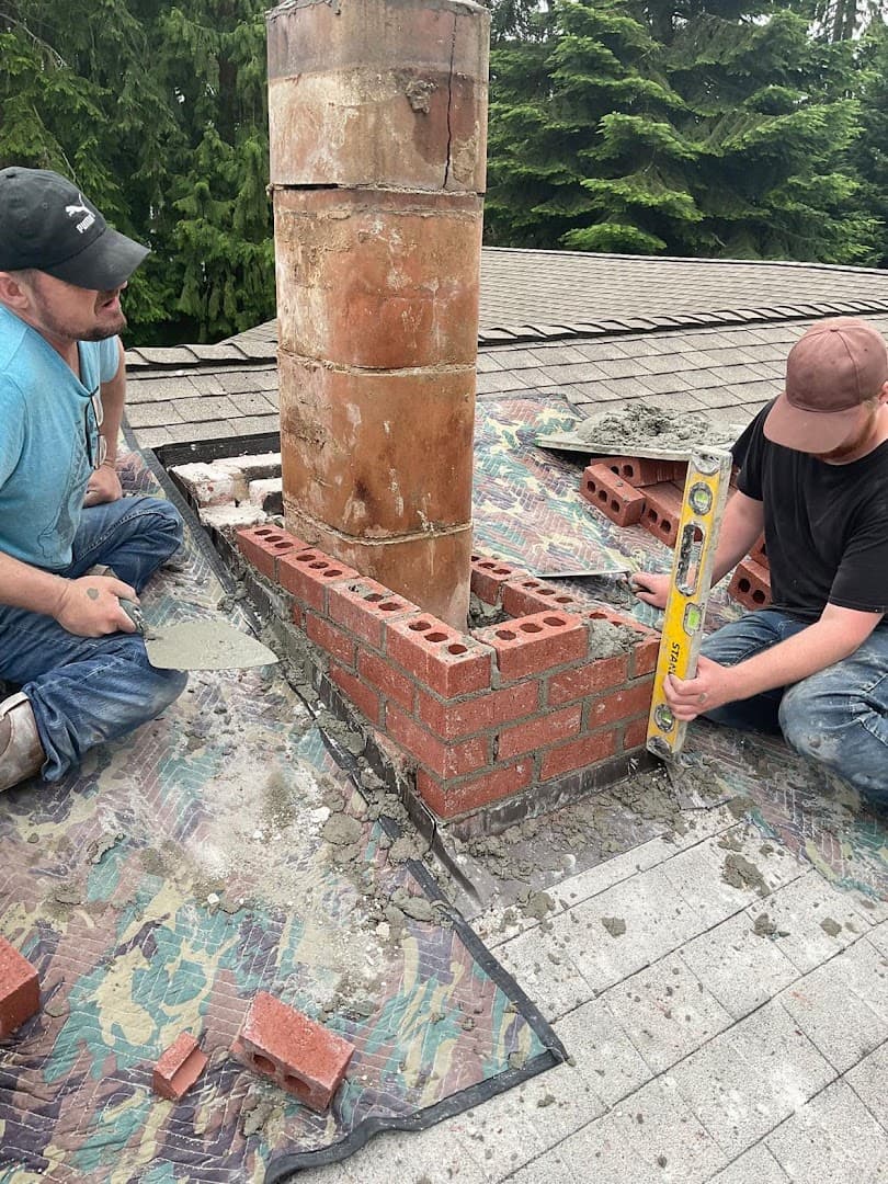 The chimney pros - Newton MA chimney services work photo 6 - Professional chimney cleaning and repair in Newton, Massachusetts