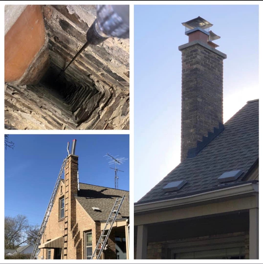 ELITE CHIMNEY SERVICE chimney services work photo 6 - Professional chimney cleaning and repair in Grayslake, Wisconsin