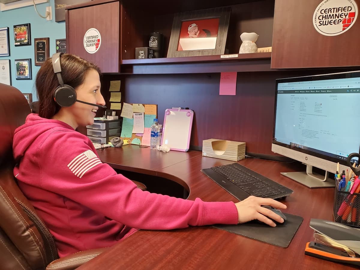 Ceaser Chimney Service, Inc chimney services work photo 5 - Professional chimney cleaning and repair in Manchester, Massachusetts