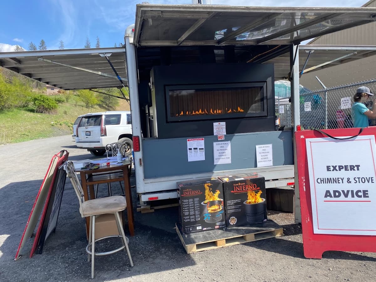 Wing Stoves and More chimney services work photo 6 - Professional chimney cleaning and repair in Spokane, Washington