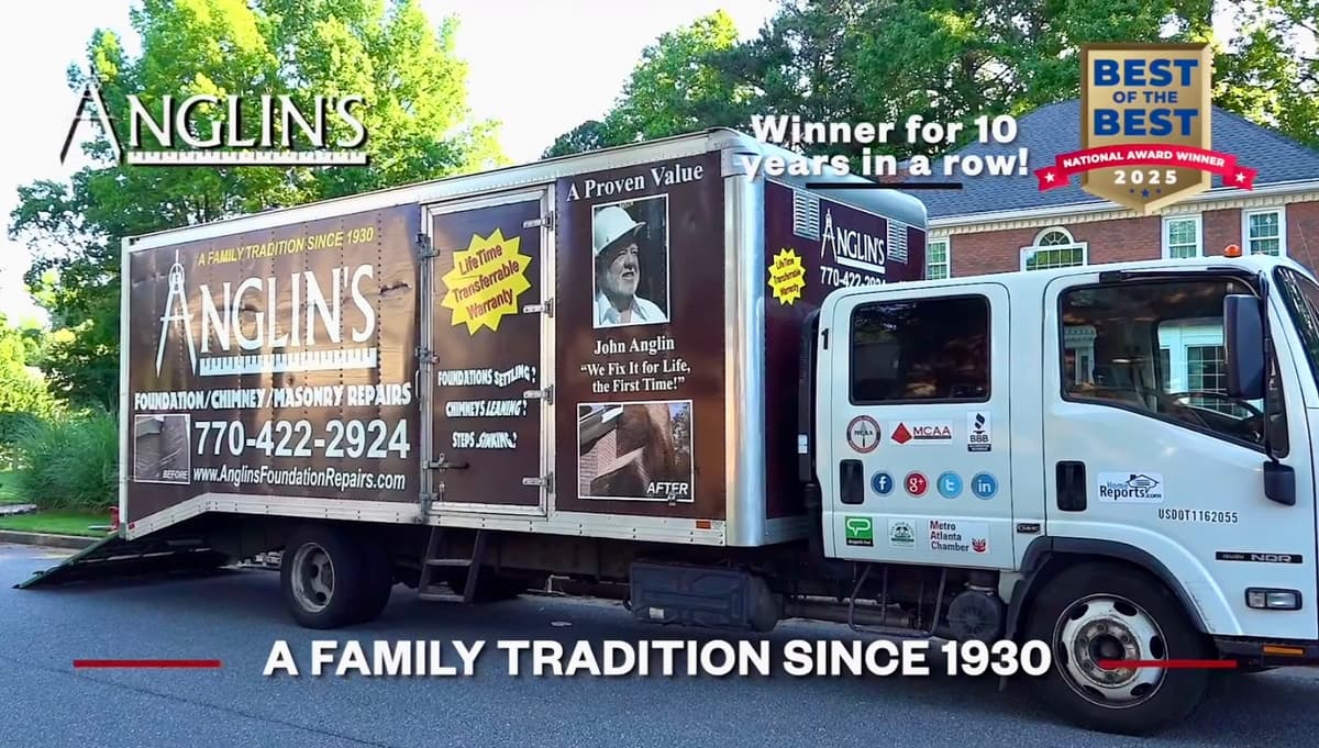 Anglin's Foundation & Chimney Repair - Professional chimney cleaning, inspection and repair services in Marietta, Georgia