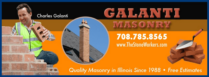 Galanti Masonry chimney services work photo 5 - Professional chimney cleaning and repair in La Grange, Illinois