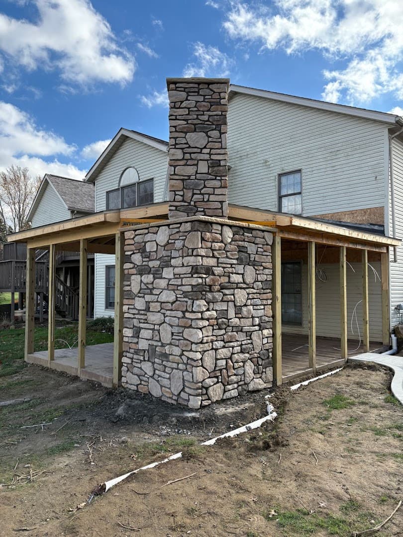 RS Masonry LLC chimney services work photo 6 - Professional chimney cleaning and repair in Valley View, Oregon