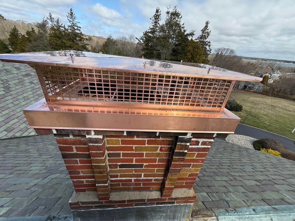 Certified Chimney Inspections chimney services work photo 6 - Professional chimney cleaning and repair in North Smithfield, Massachusetts