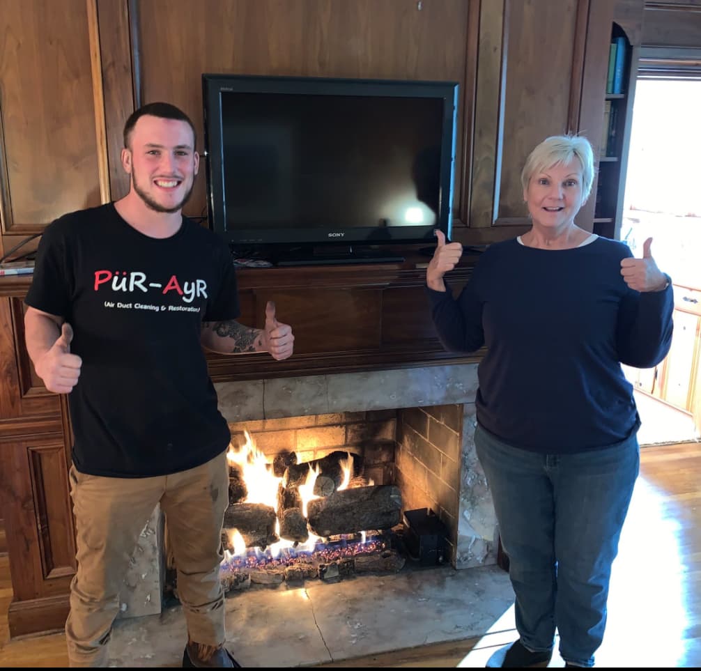 PüR-AyR LLC (Indoor Air Restoration) chimney services work photo 6 - Professional chimney cleaning and repair in Locust Grove, Georgia