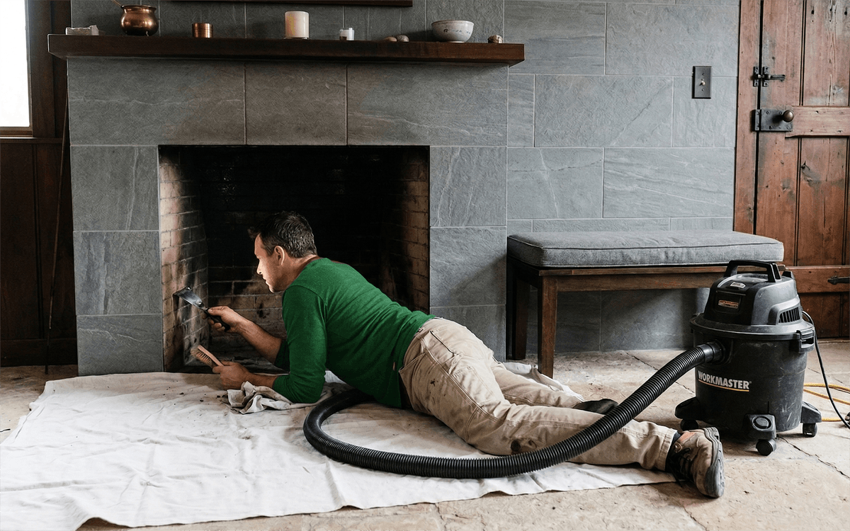 Magic Flue Chimney chimney services work photo 5 - Professional chimney cleaning and repair in Chicago, Illinois