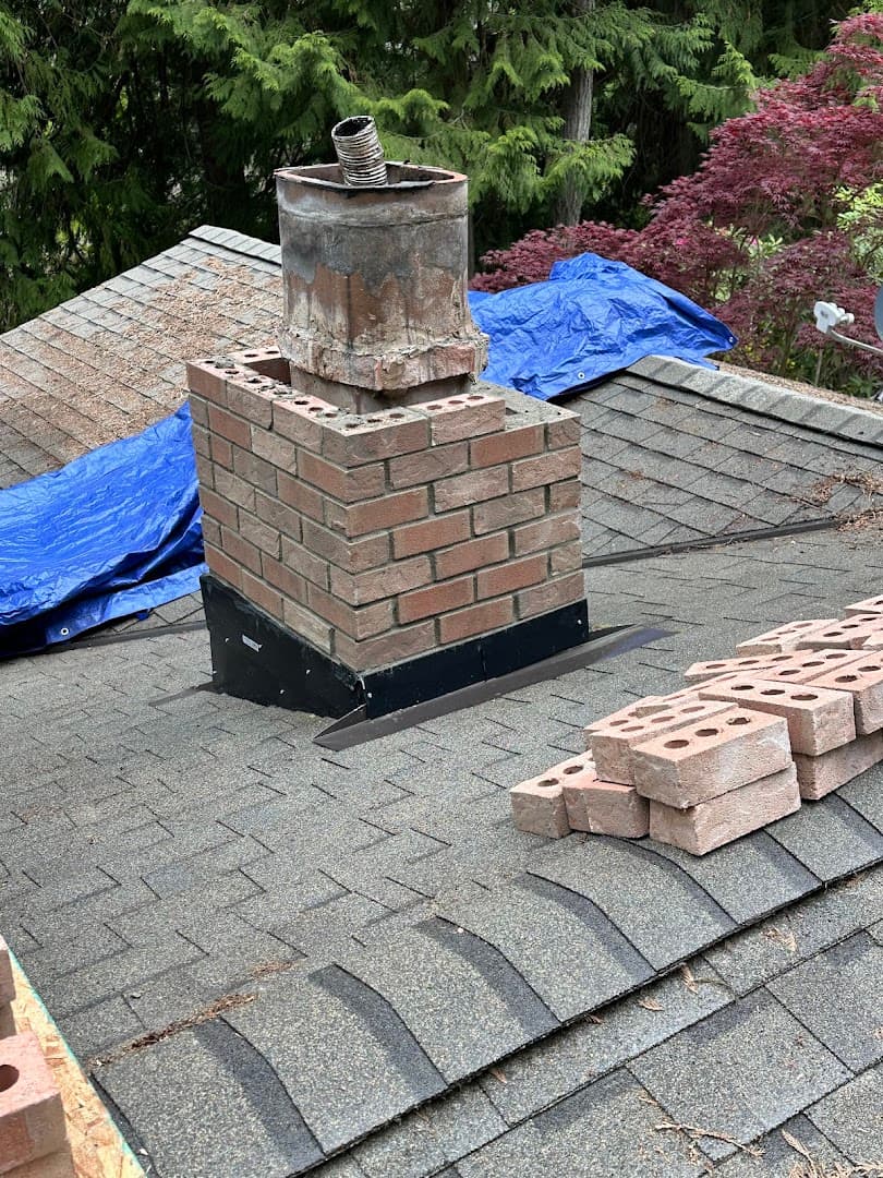 Olympic Chimney Co. chimney services work photo 5 - Professional chimney cleaning and repair in Sequim, Washington