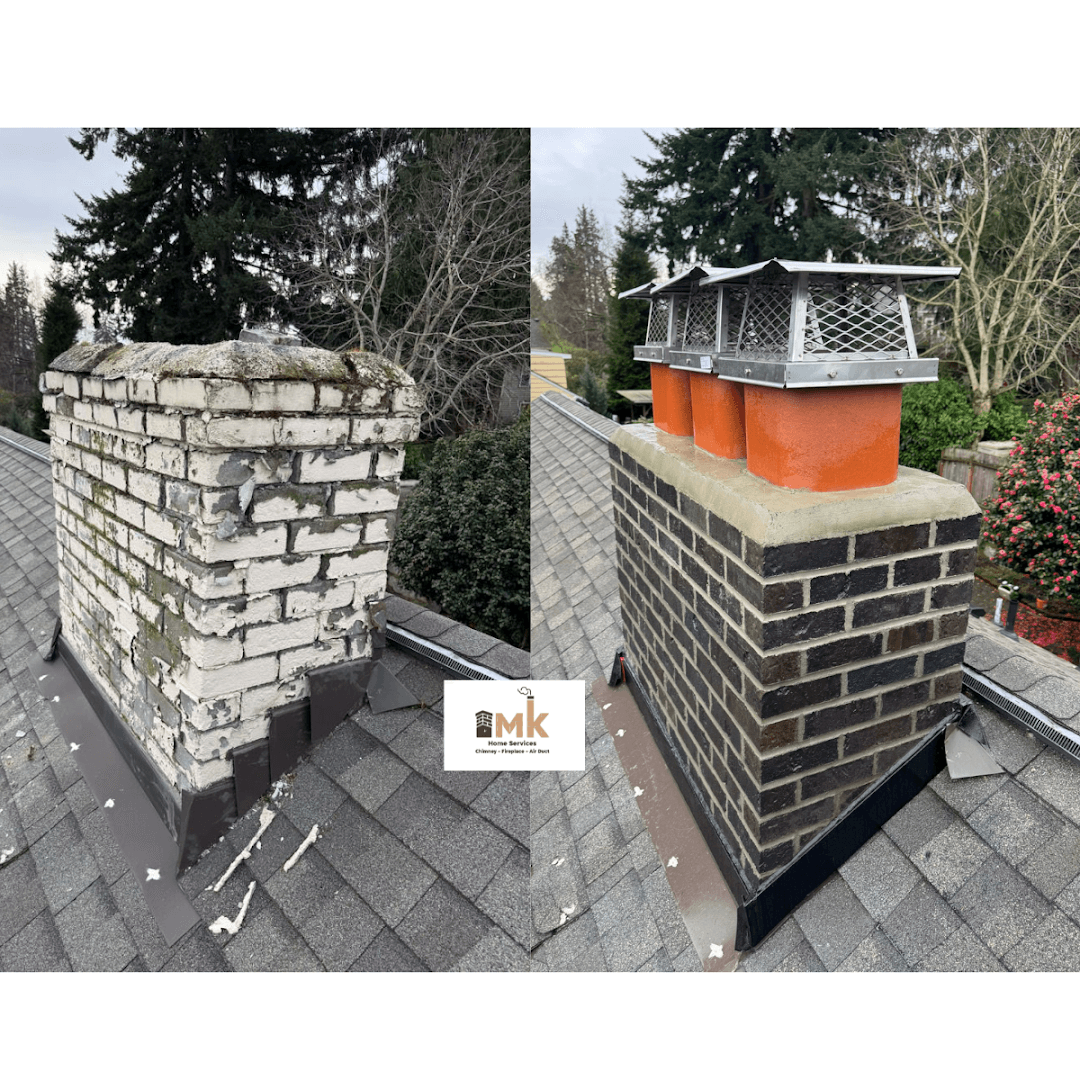MK Home Services LLC - Professional chimney cleaning, inspection and repair services in Bellevue, Washington