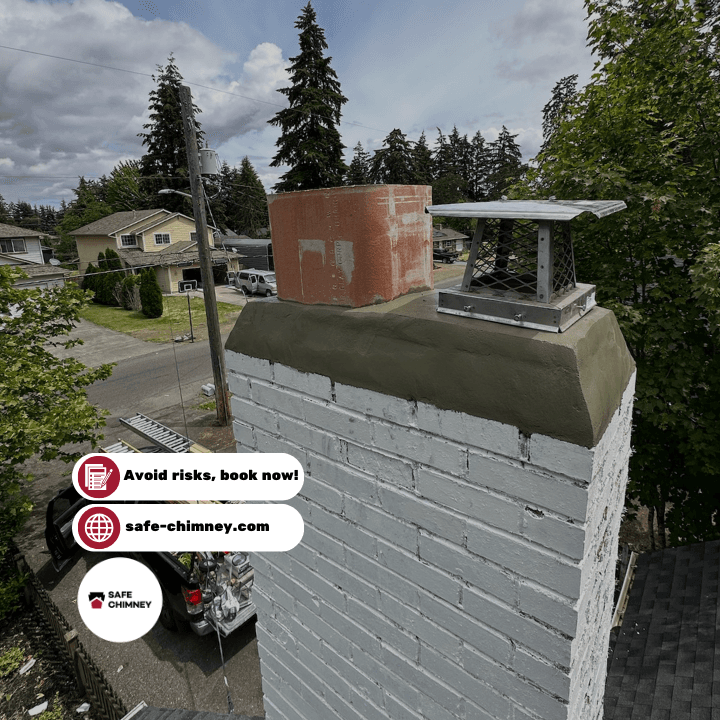 X Services™ chimney services work photo 5 - Professional chimney cleaning and repair in Everett, Washington