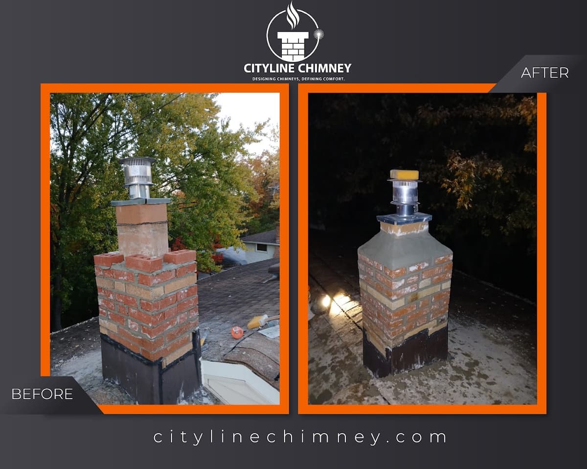 CityLine Chimney Seattle chimney services work photo 5 - Professional chimney cleaning and repair in North Bend, Washington