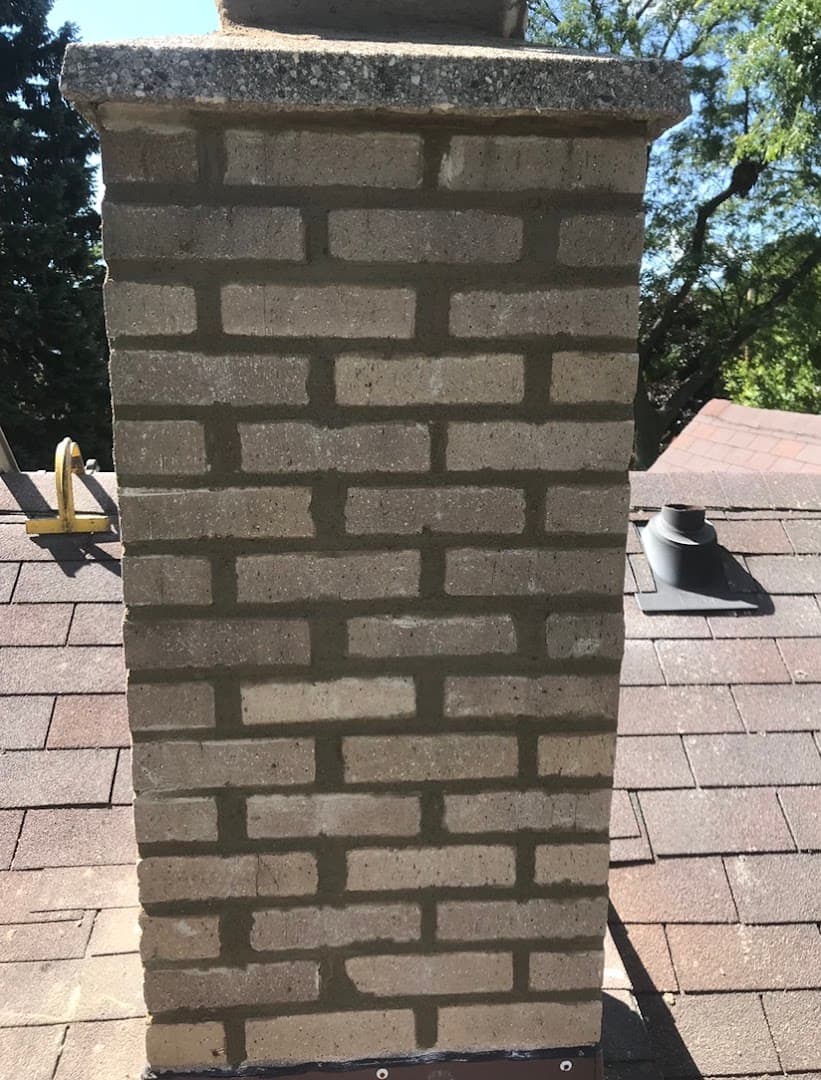 Tiger Restoration Tuckpointing LLC chimney services work photo 6 - Professional chimney cleaning and repair in Racine, Wisconsin